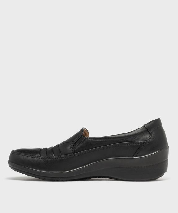 Mocassins confort femme unis avec détails brillants vue9 - G'FLEX - GEMO