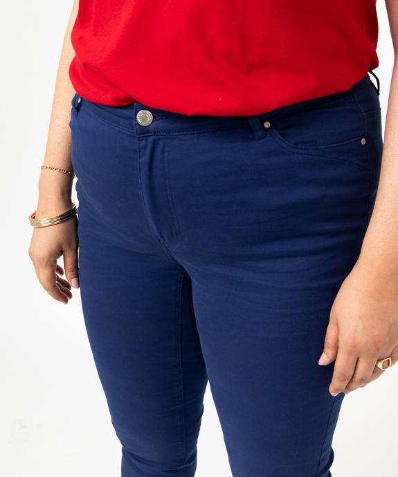 Pantalon coupe Regular taille ajustable femme grande taille vue5 - GEMO (G TAILLE) - GEMO