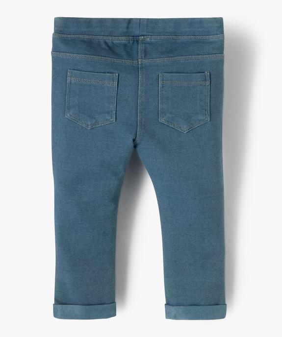 Jegging à taille réglable bébé fille vue4 - GEMO(BEBE DEBT) - GEMO