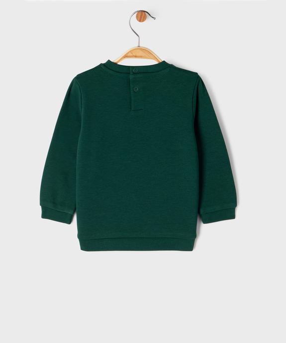 Sweat à motif chien spécial Noël bébé vue3 - GEMO 4G BEBE - GEMO