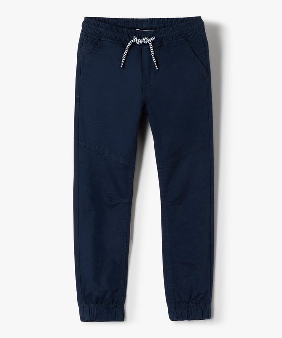 Pantalon jogger coupe slim garçon vue1 - GEMO 4G GARCON - GEMO