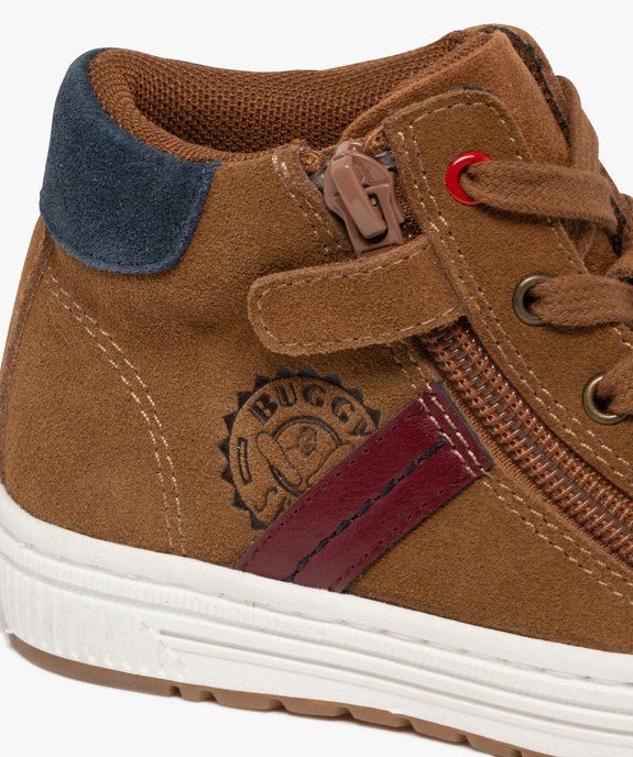 Baskets montantes en cuir petit garçon vue7 - BUGGY GEMO FOR GOOD - GEMO