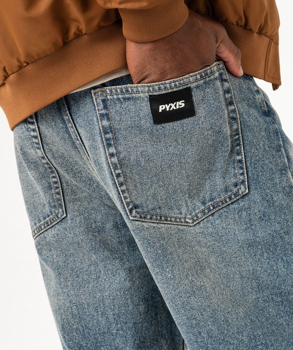 Jean large délavé homme vue2 - GEMO (HOMME) - GEMO