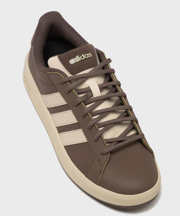 Baskets Grand Court Base 3.0 homme - Adidas vue5 - ADIDAS - GEMO