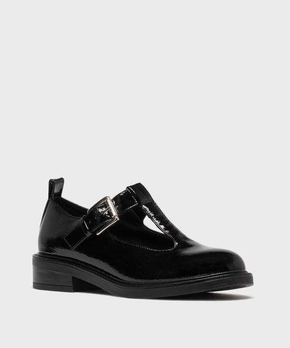 Mocassins vernis forme Salomé femme - Follow Me vue3 - FOLLOW ME - GEMO