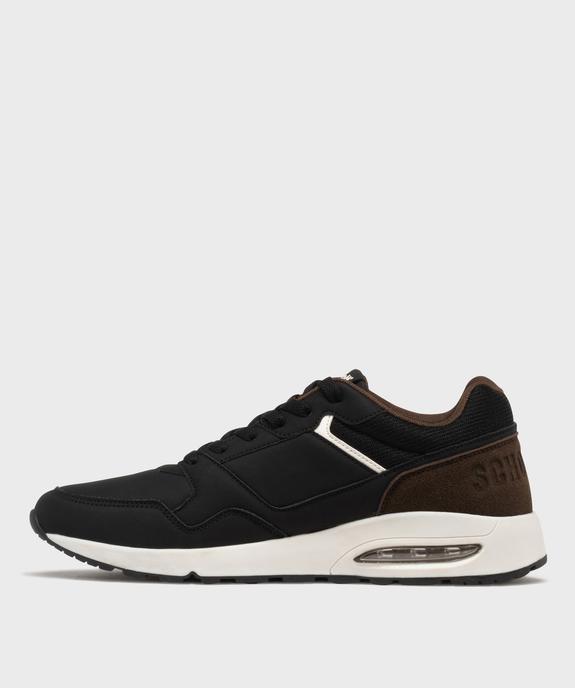 Baskets basses au look rétro tendance homme - Schott vue4 - SCHOTT - GEMO