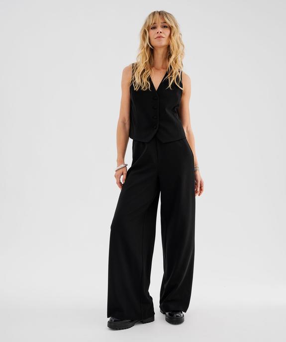 Gilet de costume sans manches femme vue1 - GEMO 4G FEMME - GEMO