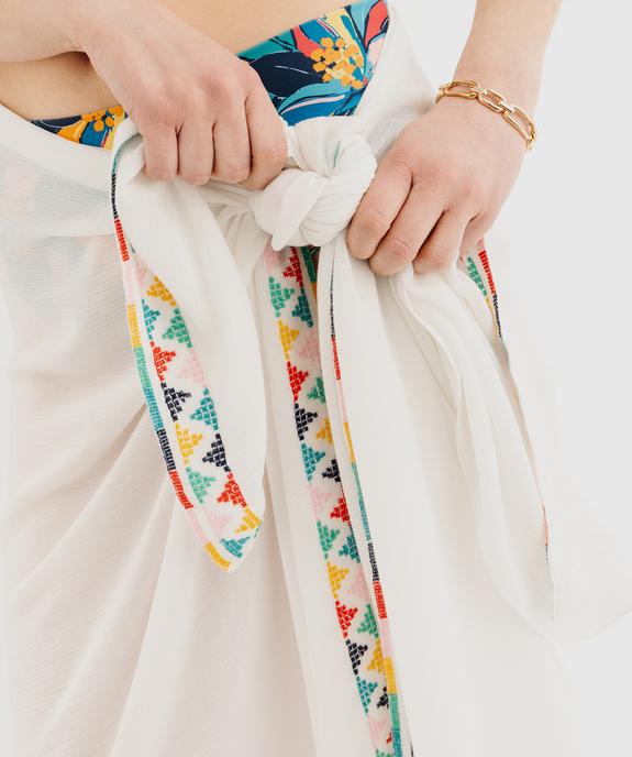 Paréo à motifs géométriques femme vue3 - GEMO (ACCESS) - GEMO