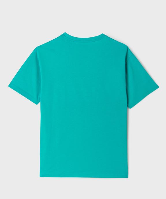 T-shirt imprimé à col rond garçon vue3 - GEMO (JUNIOR) - GEMO