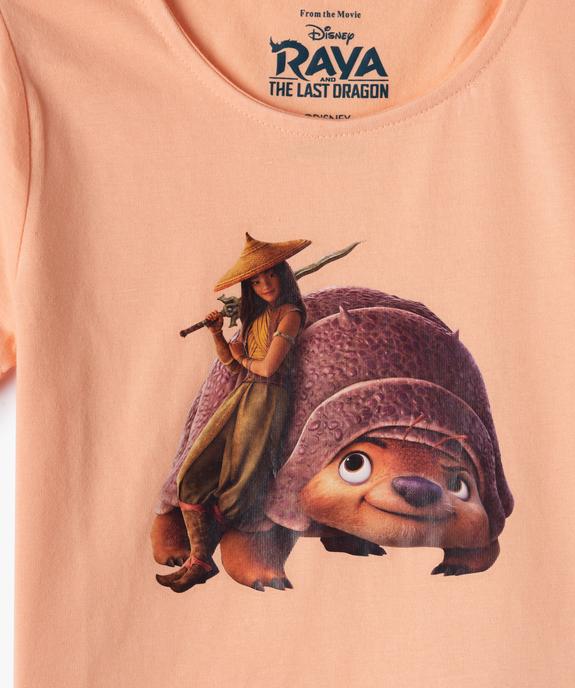Pyjashort fille imprimé - Raya et le Dernier Dragon vue2 - DISNEY DTR - GEMO