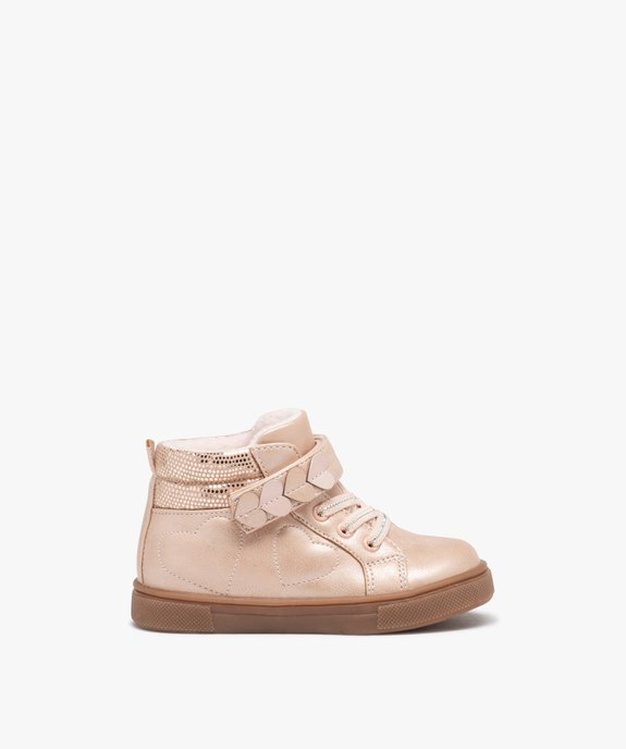 Boots bébé fille irisées avec doublure vue1 - LOVELY WINGS - GEMO