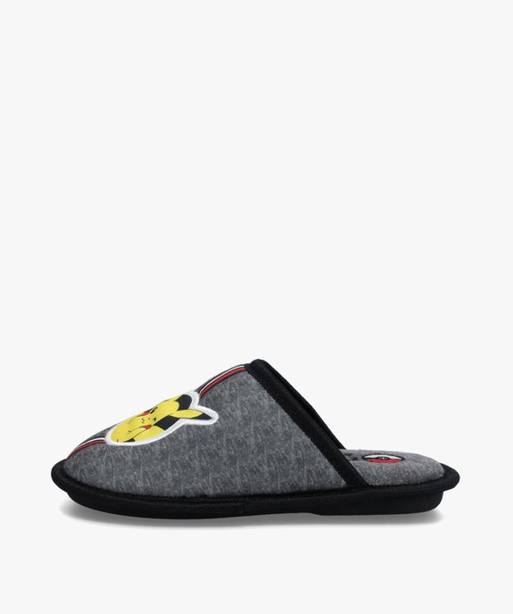 Chaussons garçon mules en jersey Pikachu - Pokémon vue3 - POKEMON - GEMO