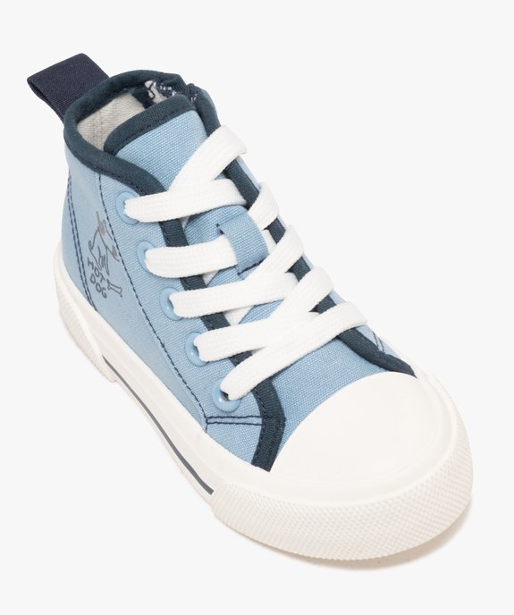 Tennis montantes à zip garçon vue6 - BUGGY GEMO FOR GOOD - GEMO