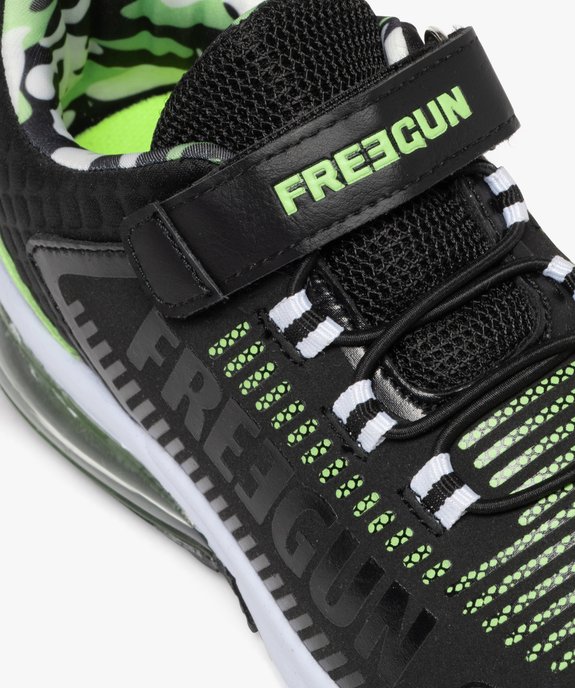 Baskets sport à scratch Freegun garçon vue6 - FREEGUN - GEMO