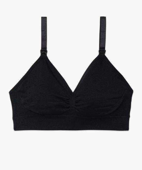 Soutien-gorge triangle sans armatures spécial allaitement vue4 - GEMO(HOMWR FEM) - GEMO