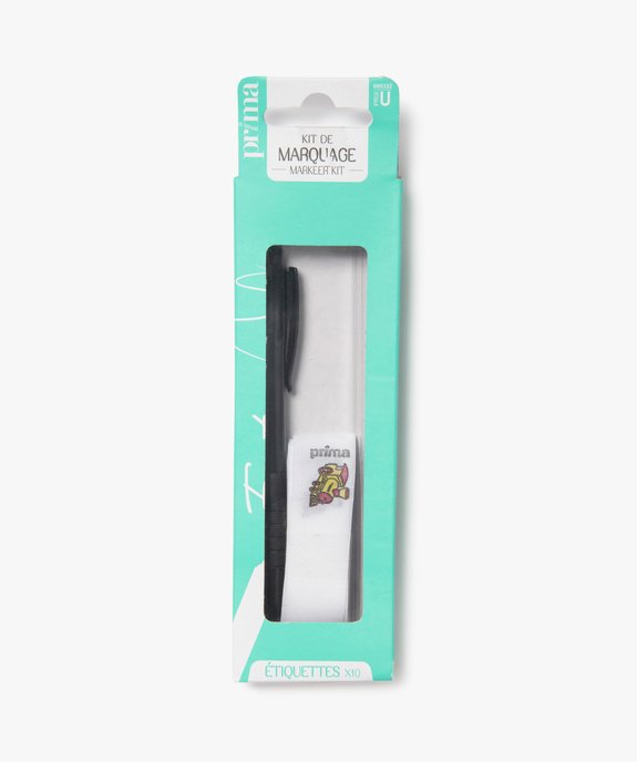Kit de marquage textile motif train - Prima vue4 - PRIMA - GEMO