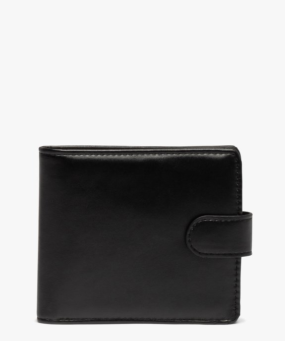 Portefeuille homme avec fermeture pressionnée vue1 - GEMO (ACCESS) - GEMO
