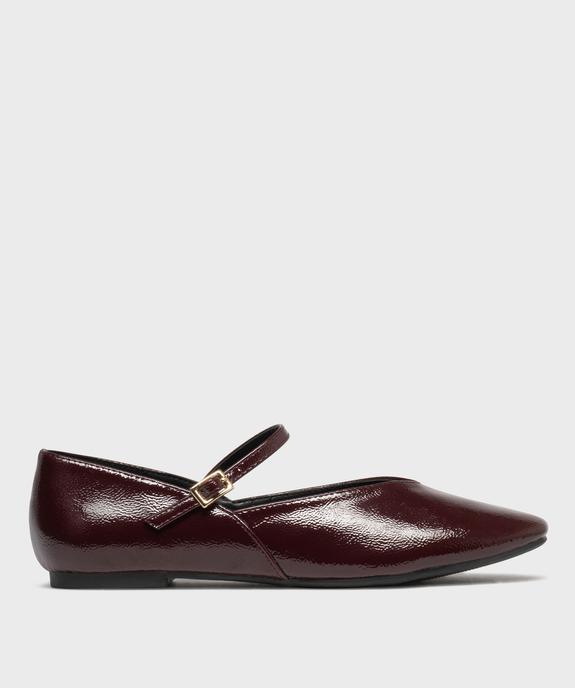 Ballerines vernies avec bride sur le dessus femme - Follow Me vue1 - FOLLOW ME - GEMO