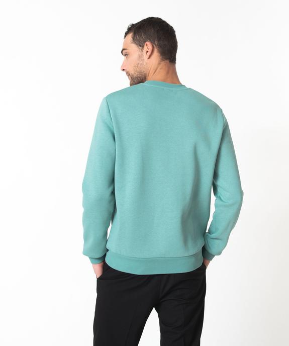 Sweat avec intérieur molletonné homme vue3 - GEMO 4G HOMME - GEMO