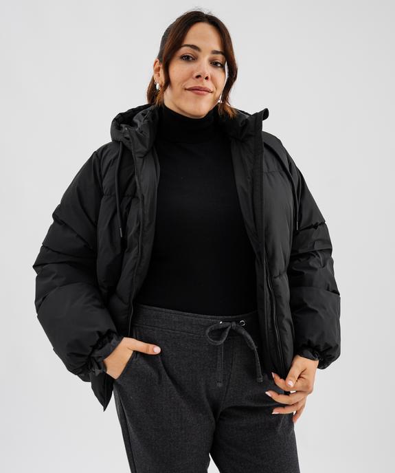 Doudoune à capuche femme grande taille vue1 - GEMO 4G GT - GEMO