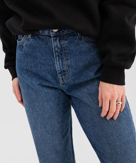 Jean Mom taille haute femme vue2 - GEMO(FEMME PAP) - GEMO