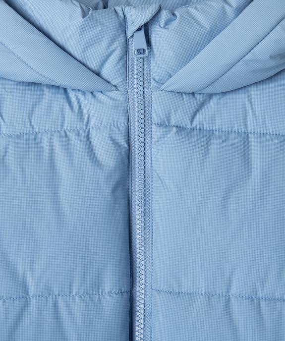 Blouson matelassé à capuche doublé polaire garçon vue3 - GEMO 4G GARCON - GEMO