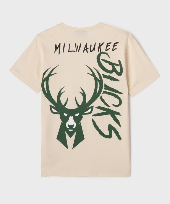 Tee-shirt manches courtes Milwaukee Bucks enfant - NBA vue4 - NBA - GEMO