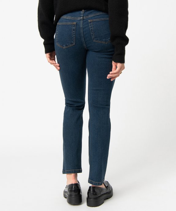 Jean femme coupe Regular - L26 vue3 - GEMO(FEMME PAP) - GEMO