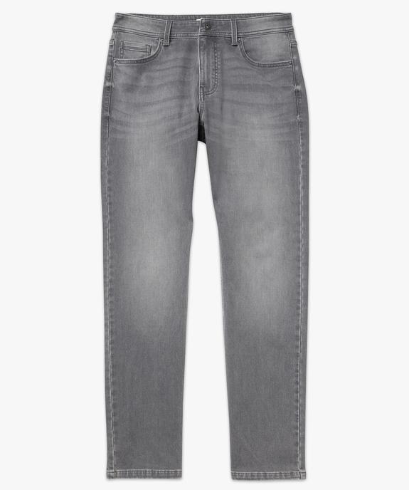 Jean regular en denim stretch homme vue4 - GEMO 4G HOMME - GEMO