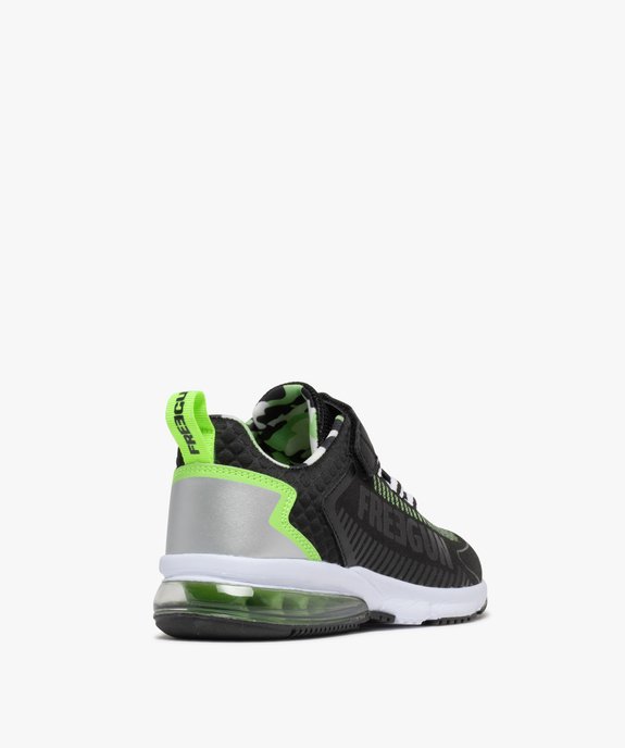 Baskets sport à scratch Freegun garçon vue4 - FREEGUN - GEMO