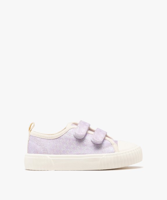 Baskets basses à scratch et reflets irisés fille vue1 - LOVELY WINGS GEMO FOR GOOD - GEMO
