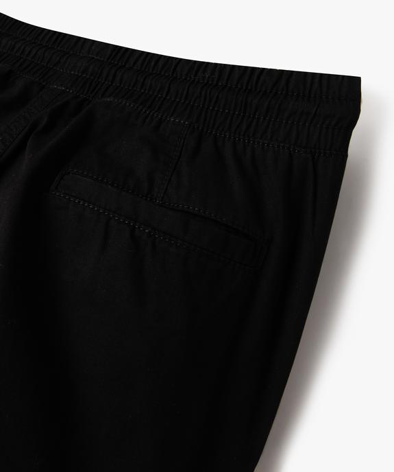 Pantalon jogger coupe slim garçon vue3 - GEMO (JUNIOR) - GEMO