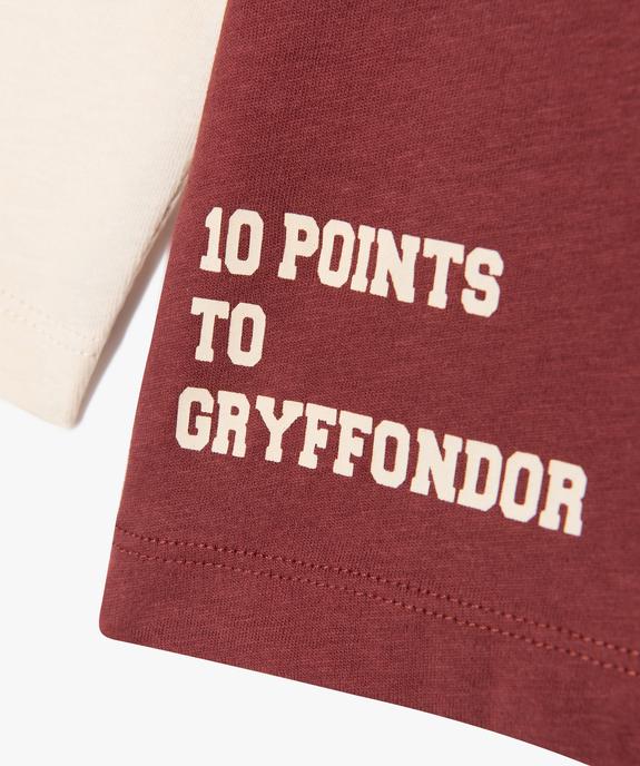 T-shirt manches longues effet superposé garçon vue4 - HARRY POTTER - GEMO
