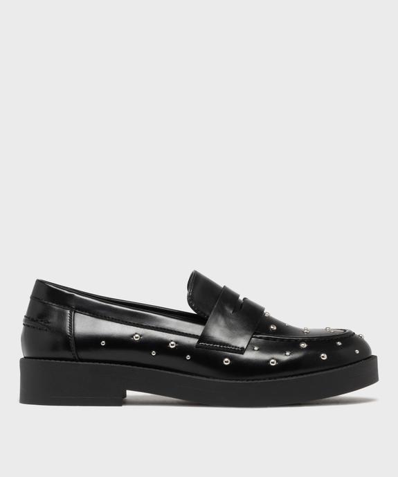 Mocassins avec clous métalliques sur semelle plateforme femme - Follow Me vue2 - FOLLOW ME - GEMO