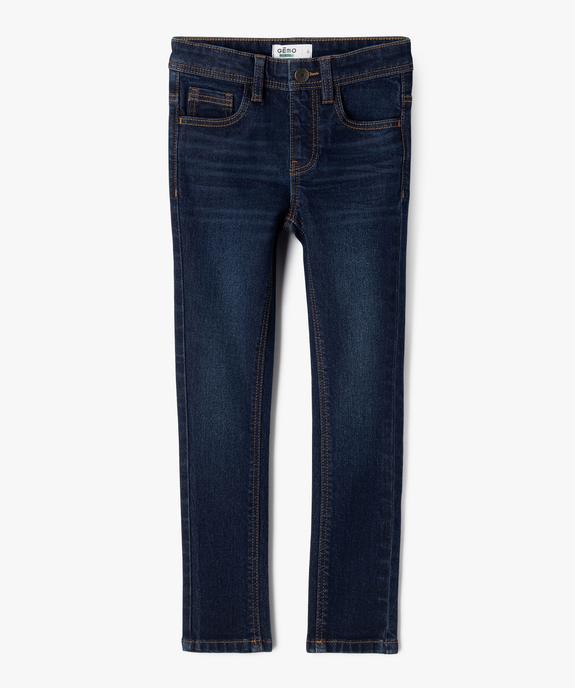  Jean skinny en coton stretch garçon vue1 - GEMO 4G GARCON - GEMO