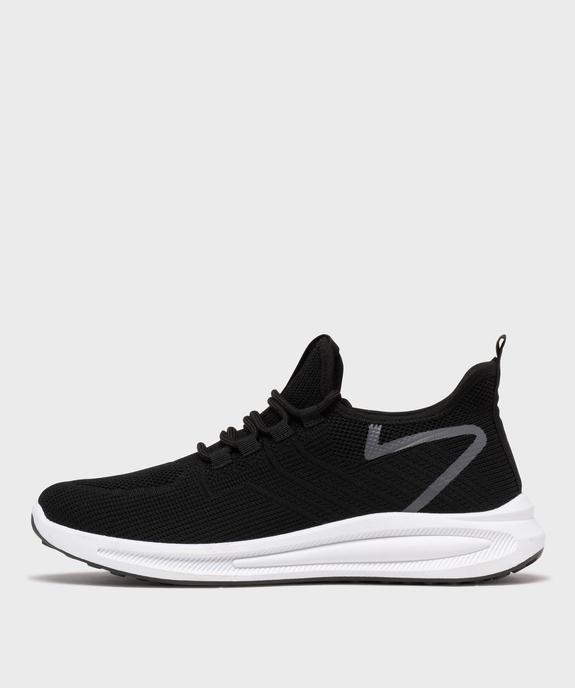 Baskets basses en mesh sans coutures homme vue4 - 5 MILES - GEMO