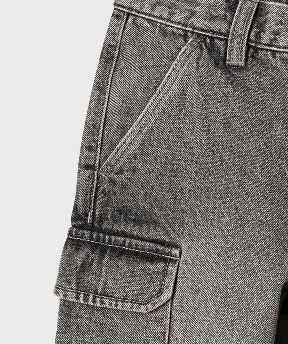 Jean loose à poches cargo garçon vue2 - GEMO (ENFANT) - GEMO