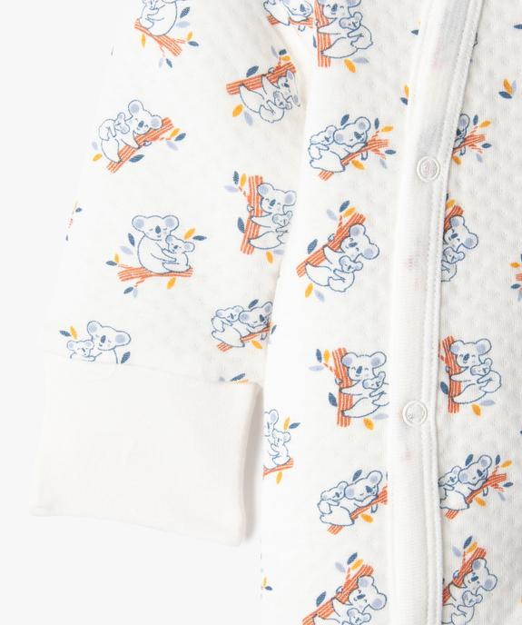 Ensemble 3 pièces spécial nuit bébé garçon vue4 - GEMO(BB COUCHE) - GEMO