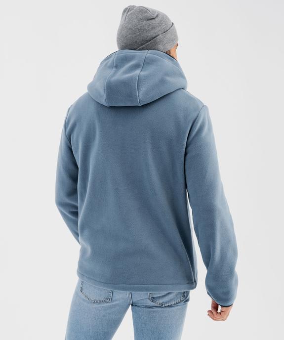 Sweat à capuche en maille polaire homme - Roadsign vue6 - ROADSIGN G4G - GEMO