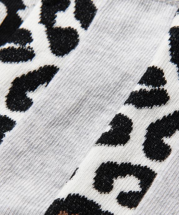 Chaussettes ultra courtes motifs tachetés femme (lot de 5) - GEMO 4G FEMME Chaussettes ultra courtes motifs tachetés femme (lot de 5) vue2 - GEMO 4G FEMME - GEMO