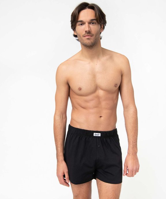 Caleçon homme en coton biologique (lot de 2) vue2 - GEMO 4G HOMME - GEMO