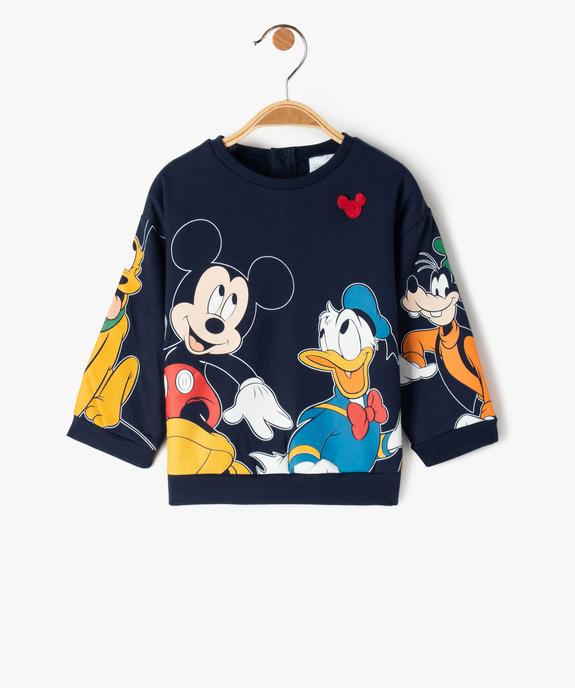 Sweat bébé garçon en molleton imprimé - Disney vue1 - DISNEY CLASSIQU - GEMO