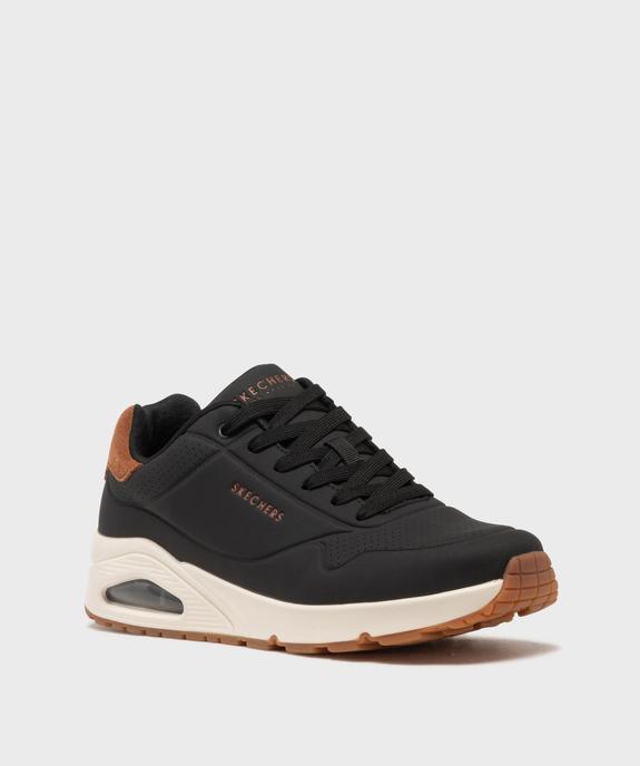 Baskets esprit skate avec semelle à bulle d’air Suited On Air homme - Skechers vue3 - SKECHERS - GEMO