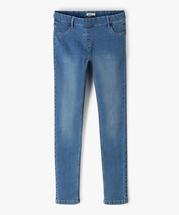 Jegging fille en stretch confortable vue1 - GEMO 4G FILLE - GEMO