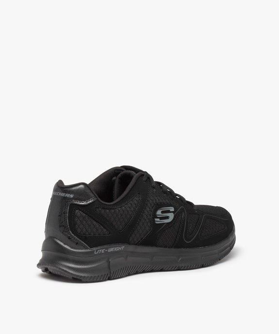 Baskets homme running unies dessus mesh – Skechers vue4 - SKECHERS - GEMO