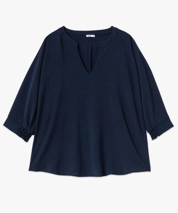 Blouse à manches chauve-souris femme grande taille vue4 - GEMO (G TAILLE) - GEMO