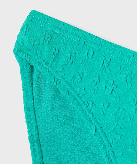 Maillot de bain 2 pièces avec fronces fille vue3 - GEMO (ENFANT) - GEMO