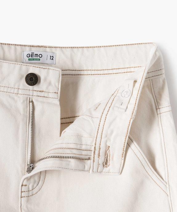 Bermuda skater avec taille ajustable garçon vue6 - GEMO 4G GARCON - GEMO