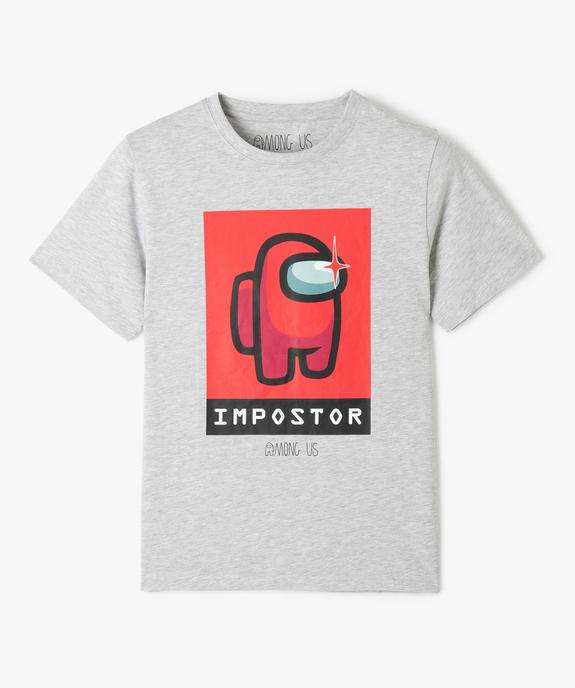 Tee-shirt imprimé Among Us garçon vue1 - AMONG US - GEMO