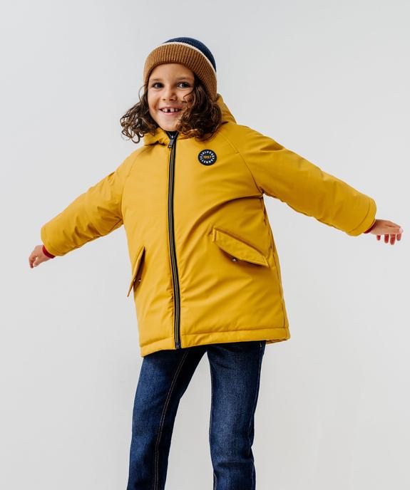 Imperméable à capuche doublée fourrure imitation garçon - LuluCastagnette vue9 - LULUCASTAGNETTE - GEMO